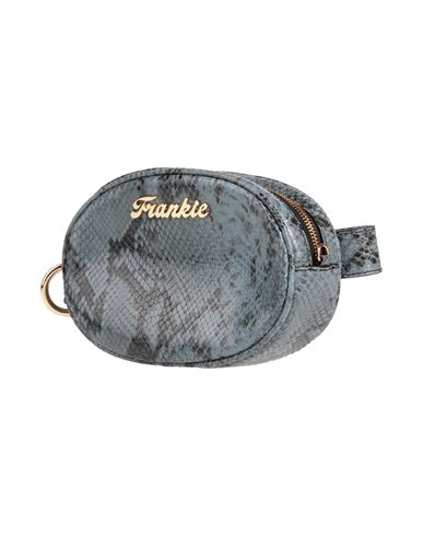 Frankie Morello Woman Bum Bag Grey Size - Soft Leather