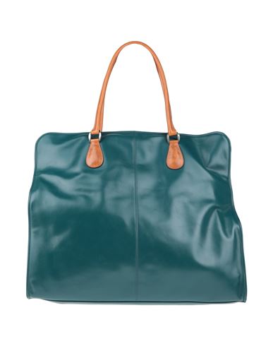 Woman Shoulder bag Sky blue Size - Soft Leather