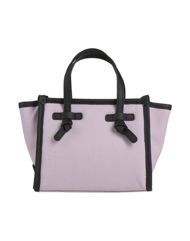 Gianni Chiarini Marcella Club Woman Handbag Lilac Size - Leather, Textile Fibers In Purple
