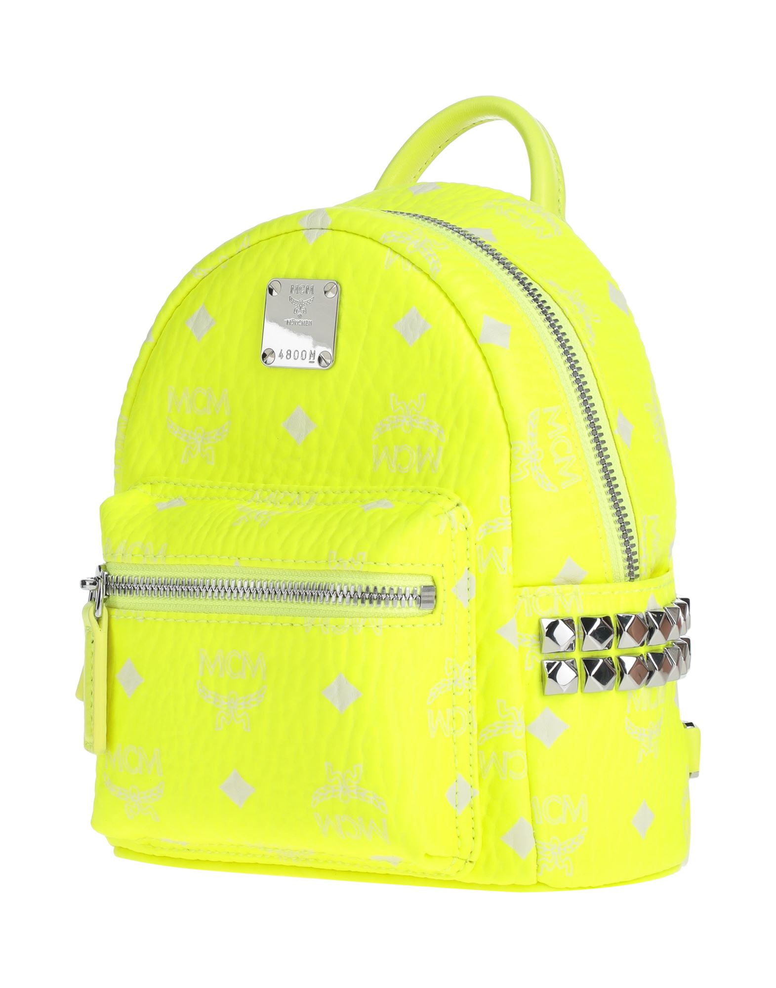 mcm backpack yellow