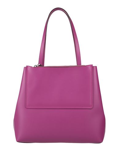 Gianni Notaro Woman Handbag Mauve Size - Soft Leather In Purple