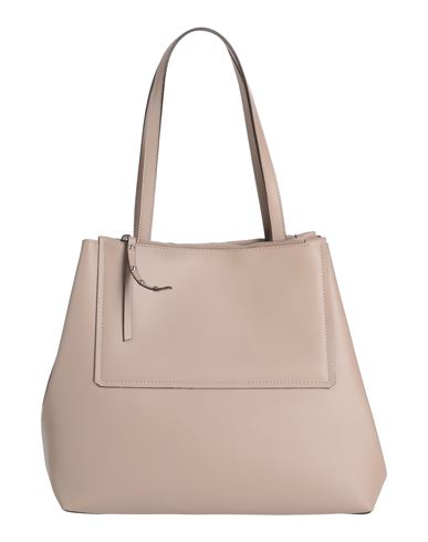Gianni Notaro Woman Handbag Light Brown Size - Soft Leather In Beige