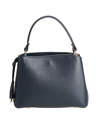 Gianni Notaro Woman Handbag Midnight Blue Size - Calfskin