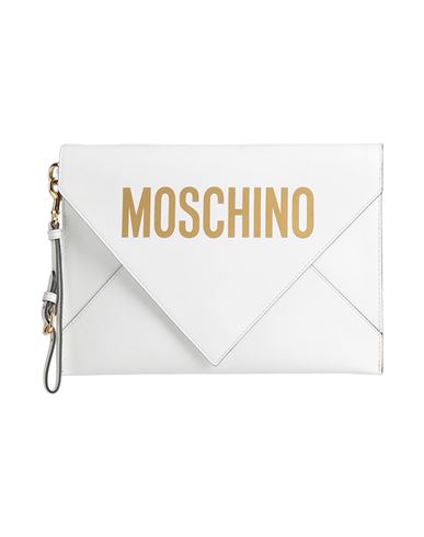 Moschino Couture Woman Handbag White Size - Leather In White