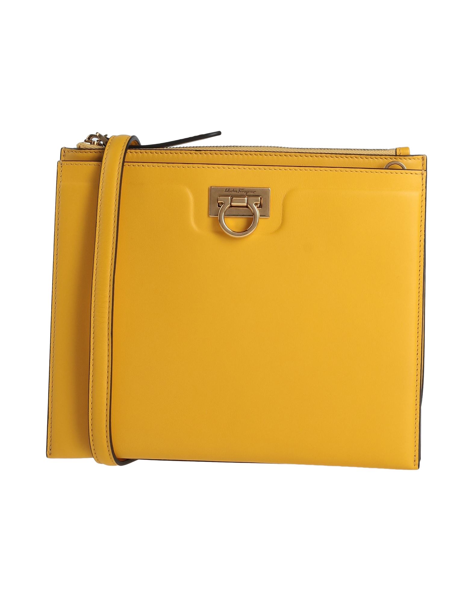 Ferragamo Handbags In Ocher