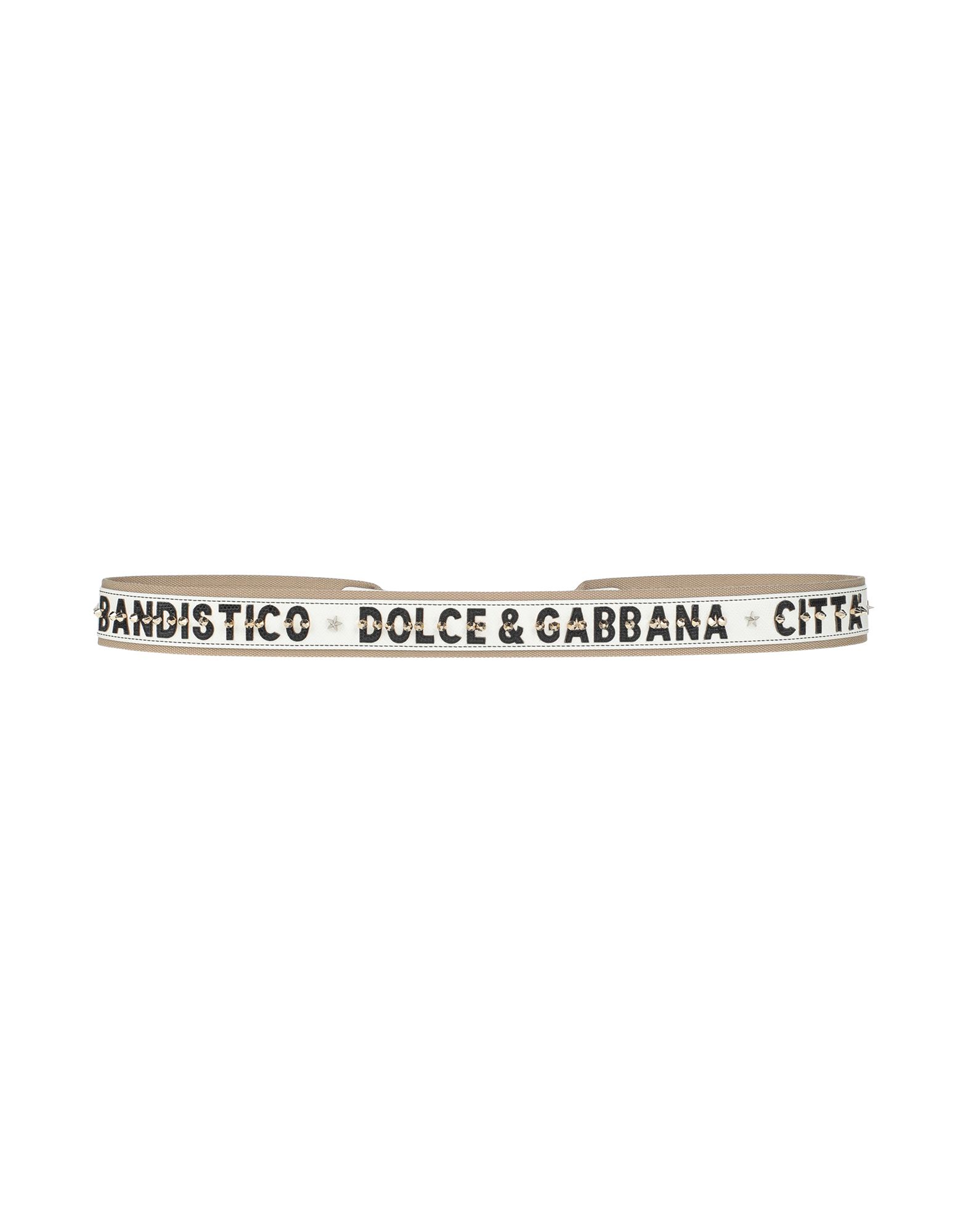 Dolce & Gabbana Removable Straps In Ivory