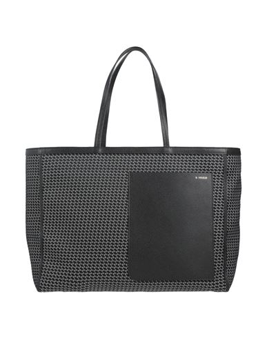 Valextra Woman Handbag Black Size - Polyamide, Polyester, Kevlar, Calfskin