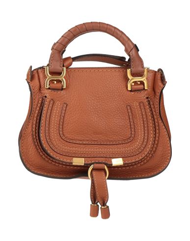 Chloé Woman Handbag Tan Size - Calfskin In Camel
