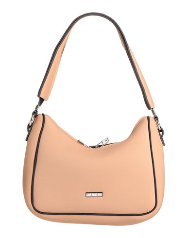 Shop Save My Bag Woman Shoulder Bag Sand Size - Peek (polyether - Ether - Ketone), Polyamide, Elastane In Beige