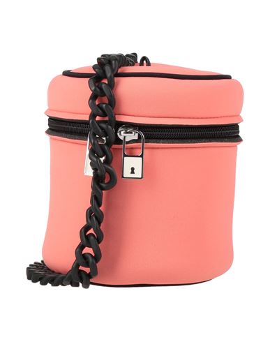Save My Bag Woman Cross-body Bag Salmon Pink Size - Peek (polyether - Ether - Ketone), Polyamide, El