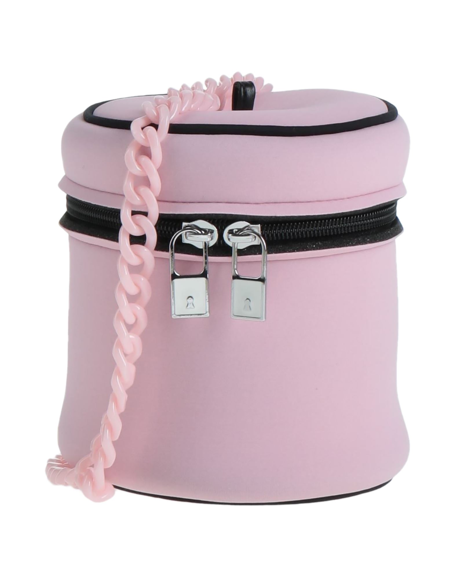 Shop Save My Bag Woman Cross-body Bag Light Pink Size - Peek (polyether - Ether - Ketone), Polyamide, Ela