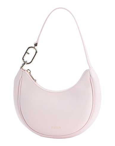 Furla Primavera S Shoulder Bag Woman Handbag Light Pink Size - Calfskin In Qj000 Quarzo
