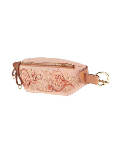 Woman Belt bag Brown Size - Textile fibers, Soft Leather