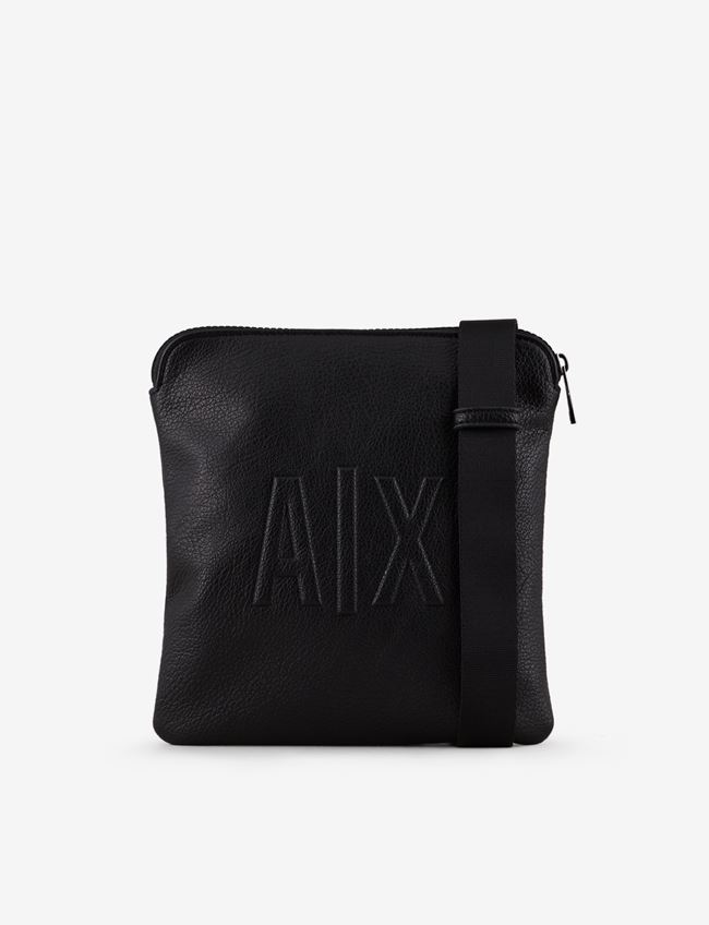 Armani Exchange Borsa A Tracolla Nero Poliestere