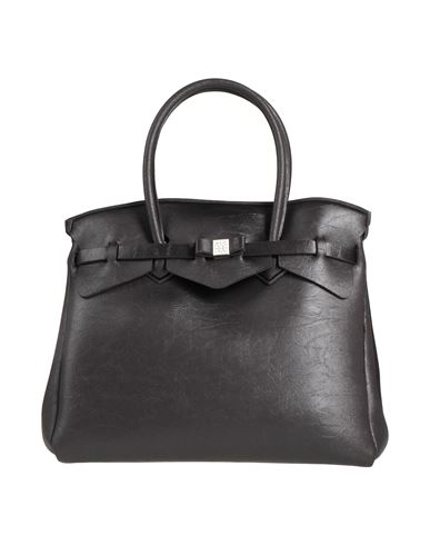 Save My Bag Woman Handbag Black Size - Peek (polyether - Ether - Ketone), Polyamide, Elastane
