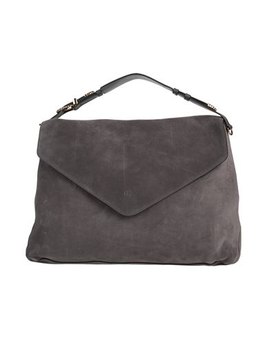 Alberta Ferretti Woman Handbag Grey Size - Leather In Gray