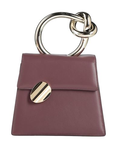 Laura Di Maggio Woman Handbag Orange Size - Soft Leather