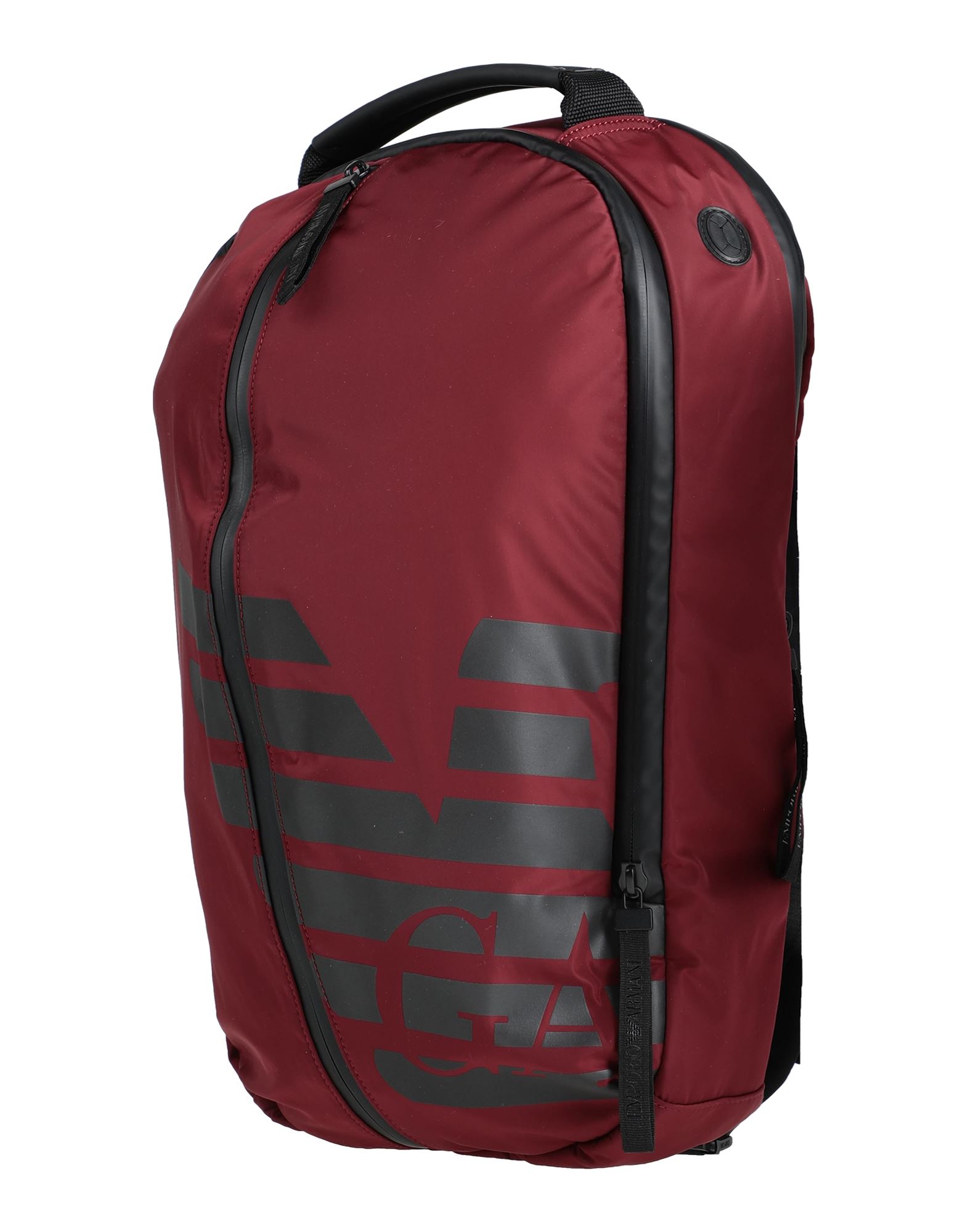 Emporio Armani Backpacks In Maroon
