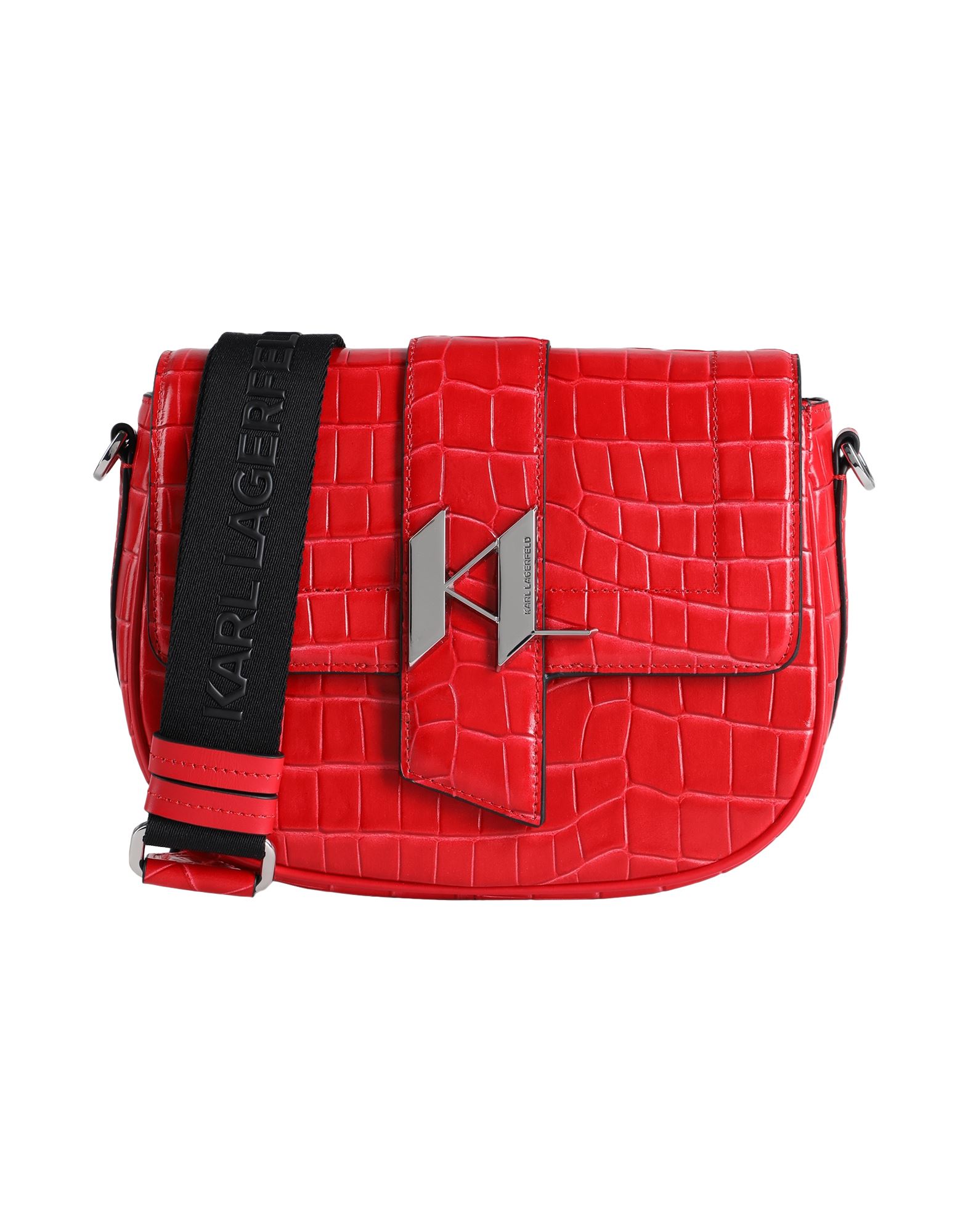 Karl Lagerfeld Handbags In Red
