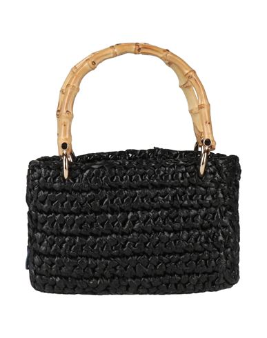 Chica Woman Handbag Black Size - Polypropylene, Bamboo