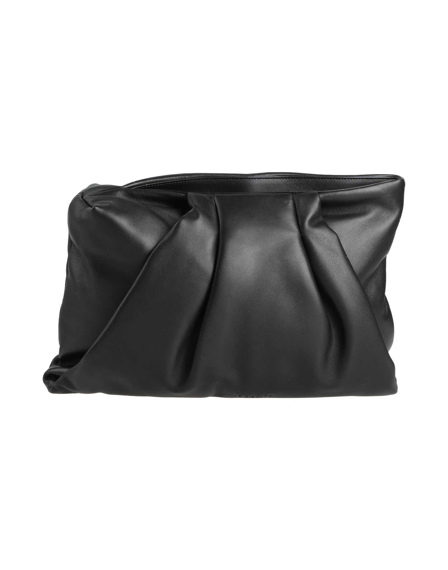 Shop Ambush Woman Handbag Black Size - Soft Leather