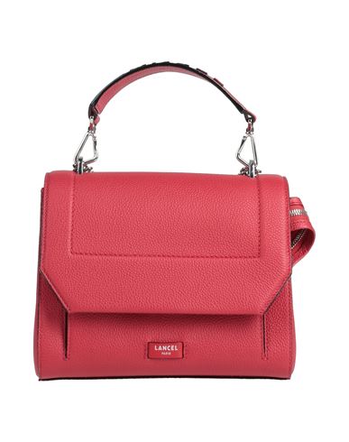 Lancel Woman Handbag Red Size - Cowhide In Red