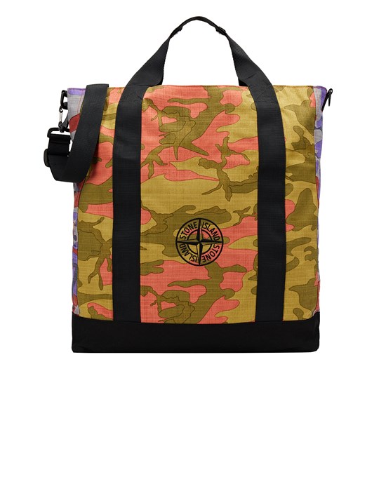 Bag 914E1 S.I. HERITAGE CAMO RIPSTOP NYLON WATRO STONE ISLAND - 0