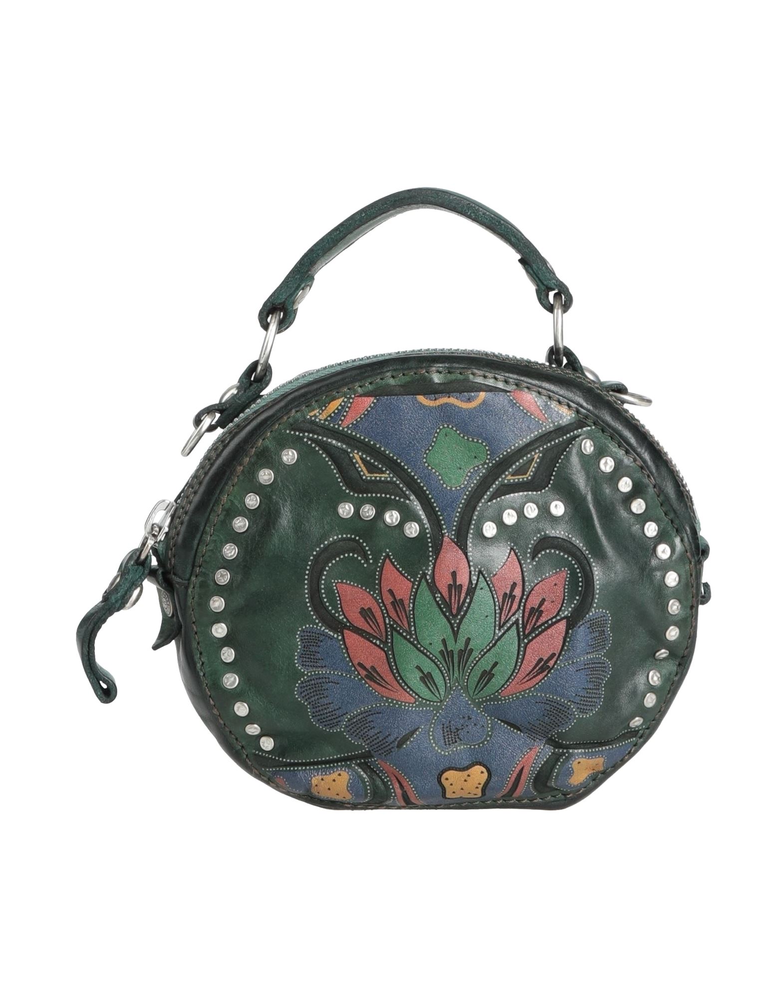 Campomaggi Handbags In Green | ModeSens