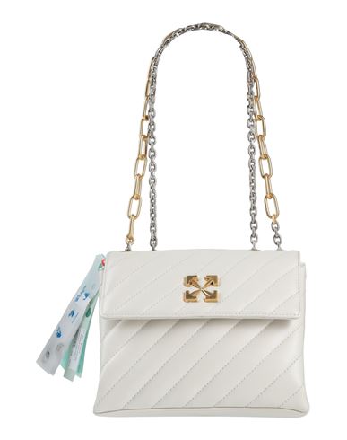 Schultertasche Damen Elfenbein -- Damen