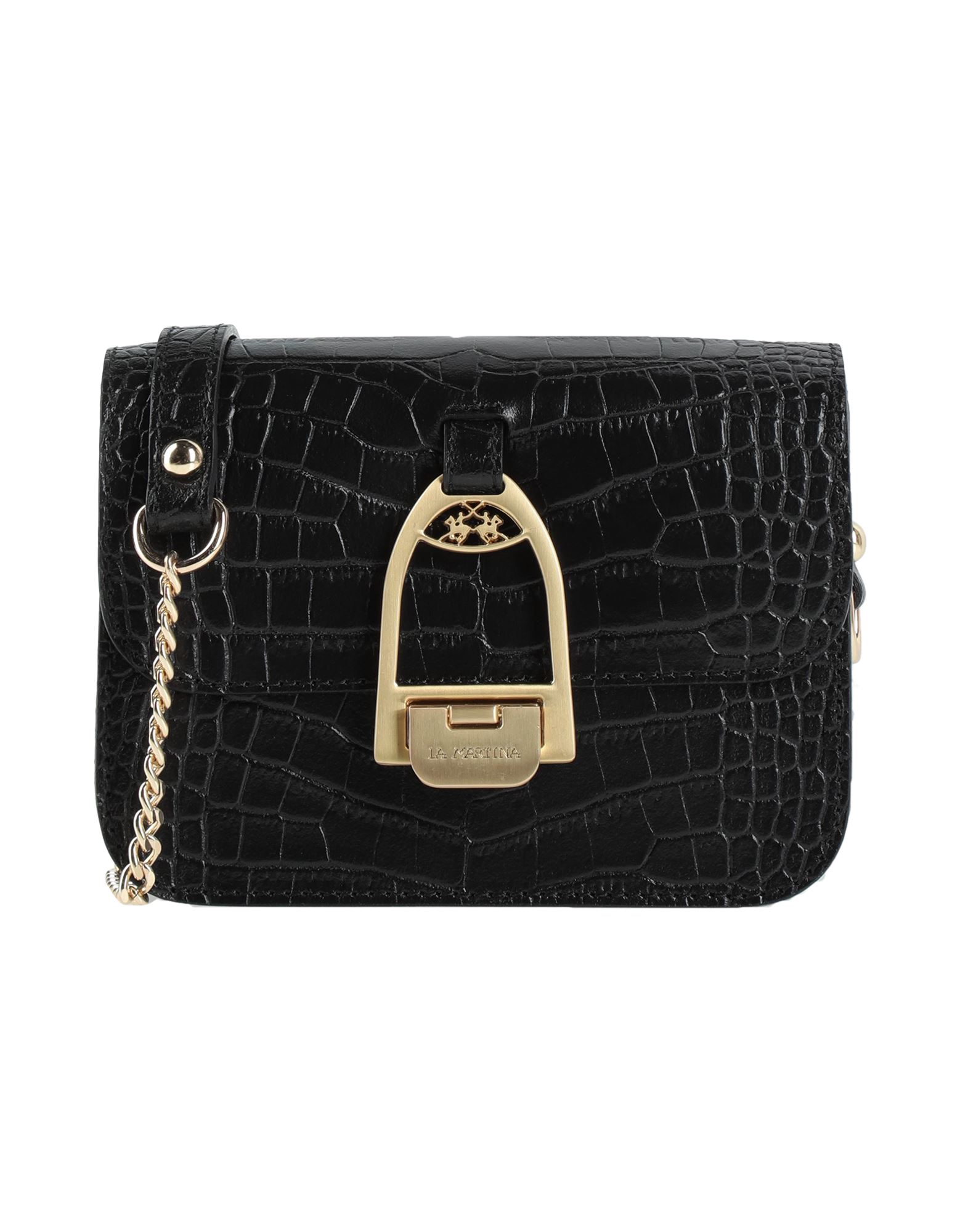 La Martina Handbags In Black