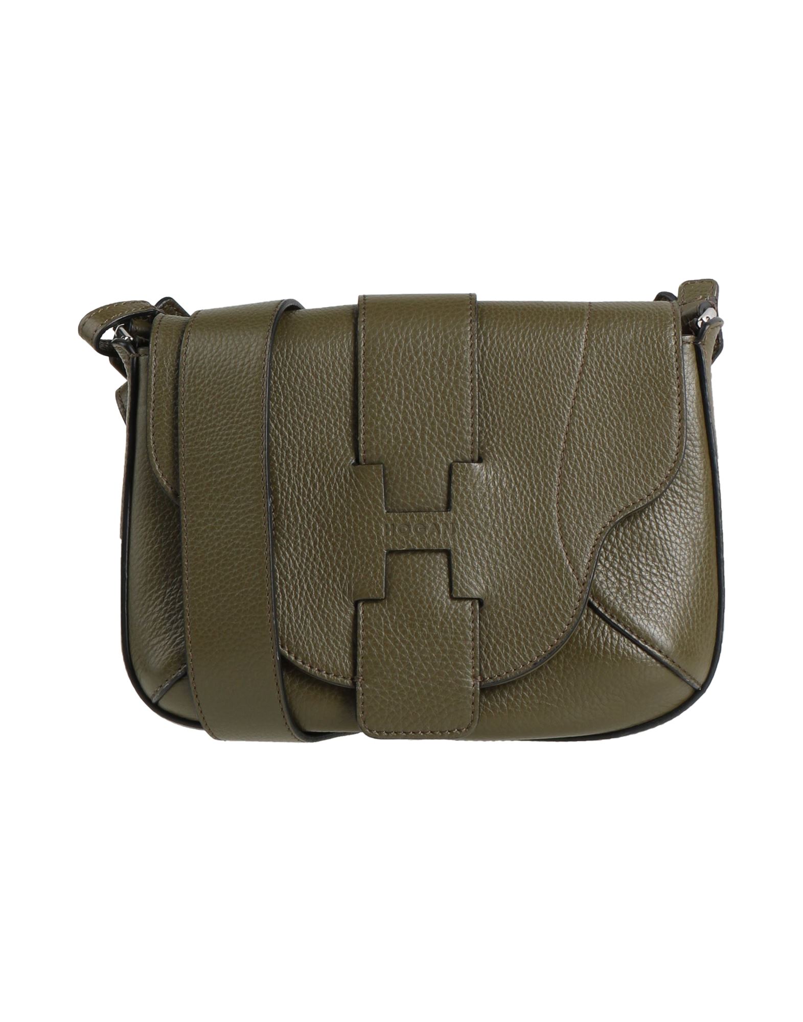 Hogan Handbags In Military Green
