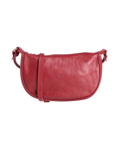 Tod's Woman Shoulder bag Red Size - Soft Leather, Textile fibers