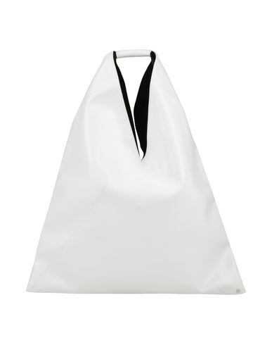 Mm6 Maison Margiela Woman Handbag White Size - Textile Fibers