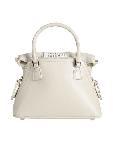 Maison Margiela Woman Handbag Light Grey Size - Goat Skin