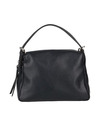 Gianni Notaro Woman Handbag Midnight Blue Size - Calfskin In Black