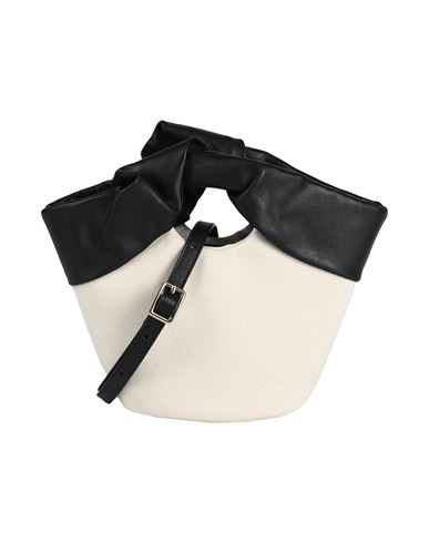 Woman Handbag Black Size - Calfskin, Cotton