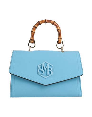 Save My Bag Woman Handbag Turquoise Size - Polyamide, Elastane In Blue