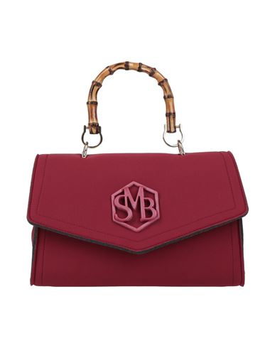 Save My Bag Woman Handbag Burgundy Size - Polyamide, Elastane In Red