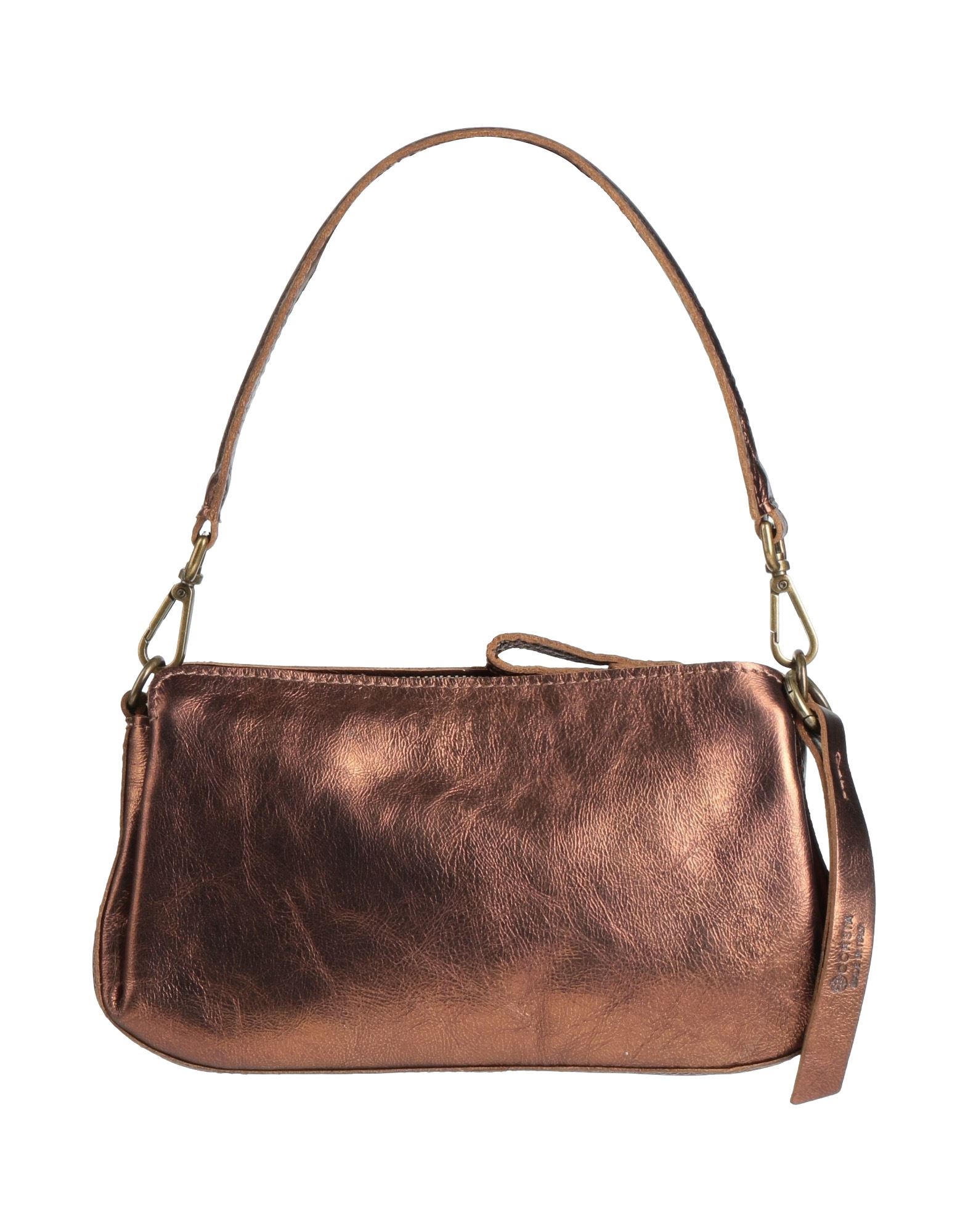 Corsia Handbags In Bronze