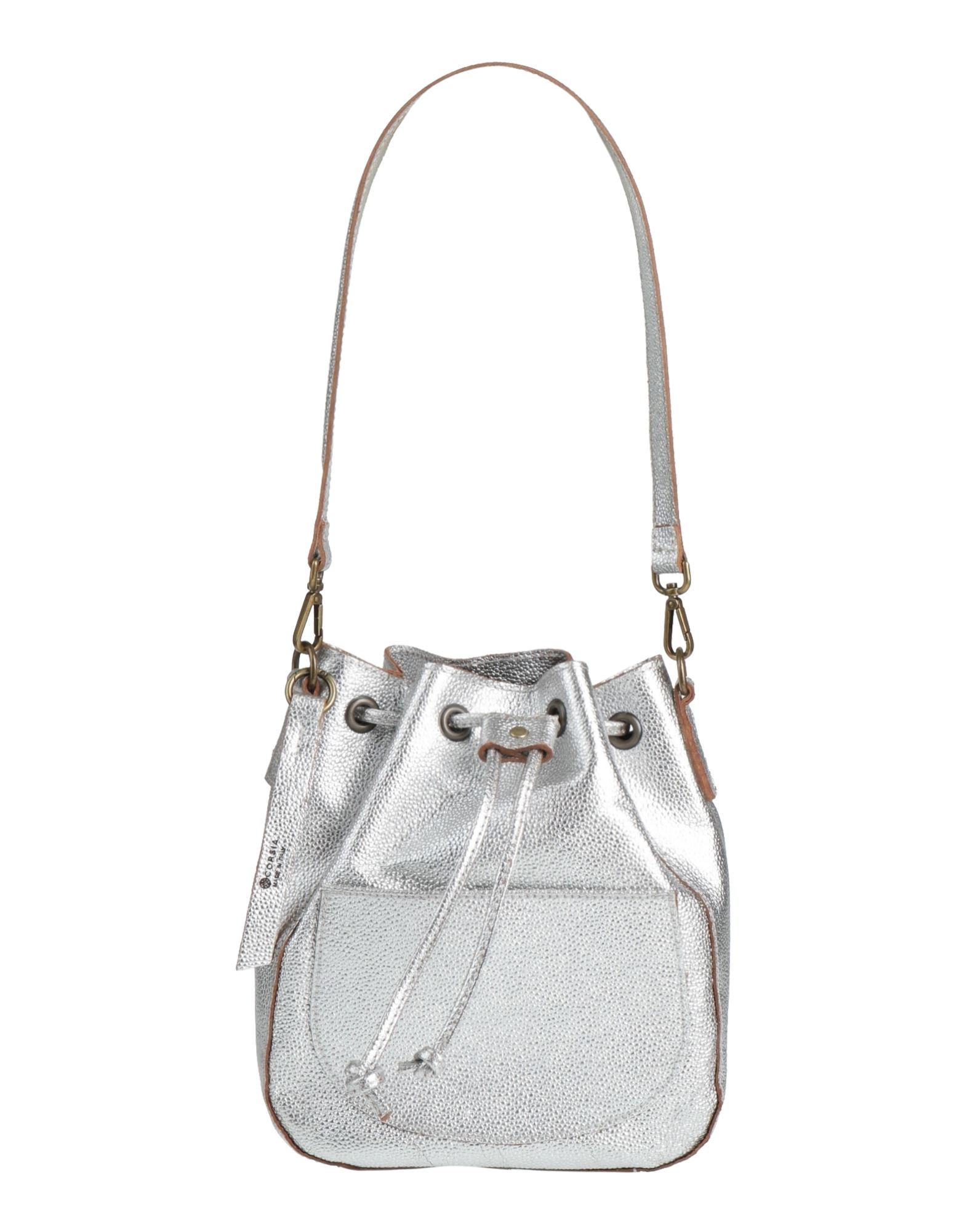 Corsia Handbags In Silver