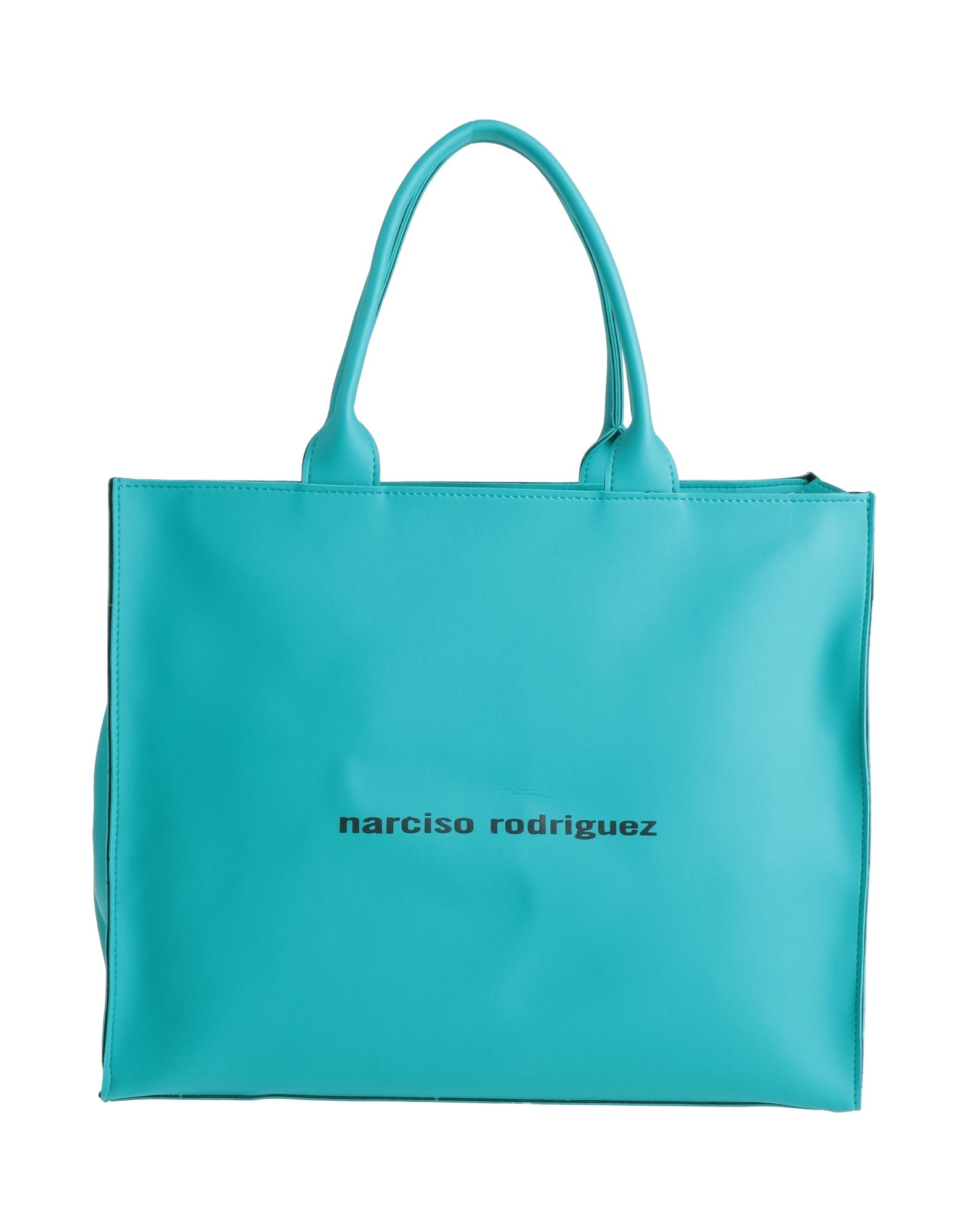 NARCISO RODRIGUEZ NARCISO RODRIGUEZ WOMAN HANDBAG DEEP JADE SIZE - TEXTILE FIBERS 