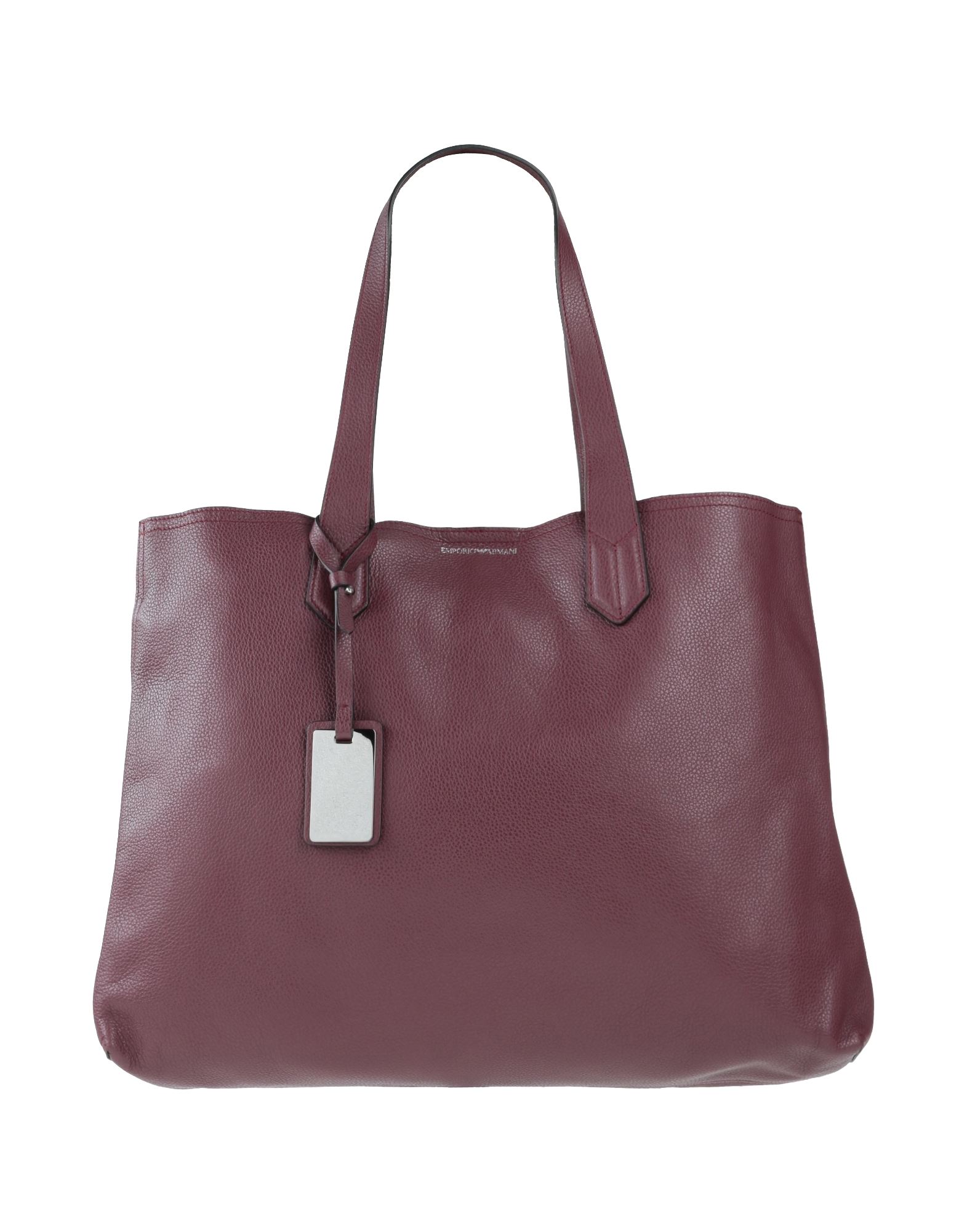 Emporio Armani Handbags In Maroon