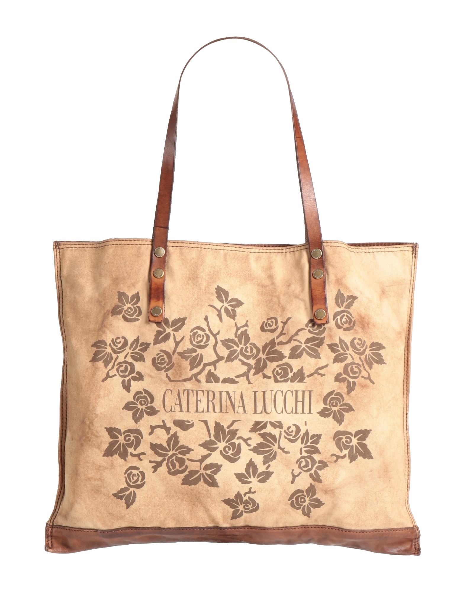 Caterina Lucchi Handbags In Sand