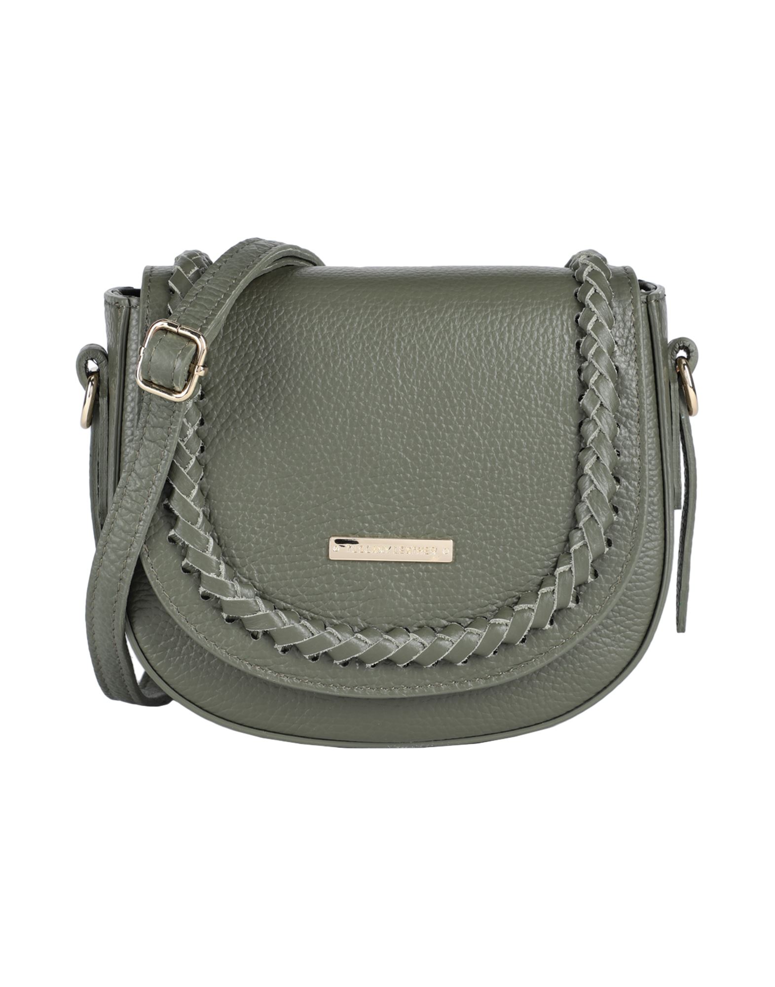 Tuscany Leather Handbags In Military Green