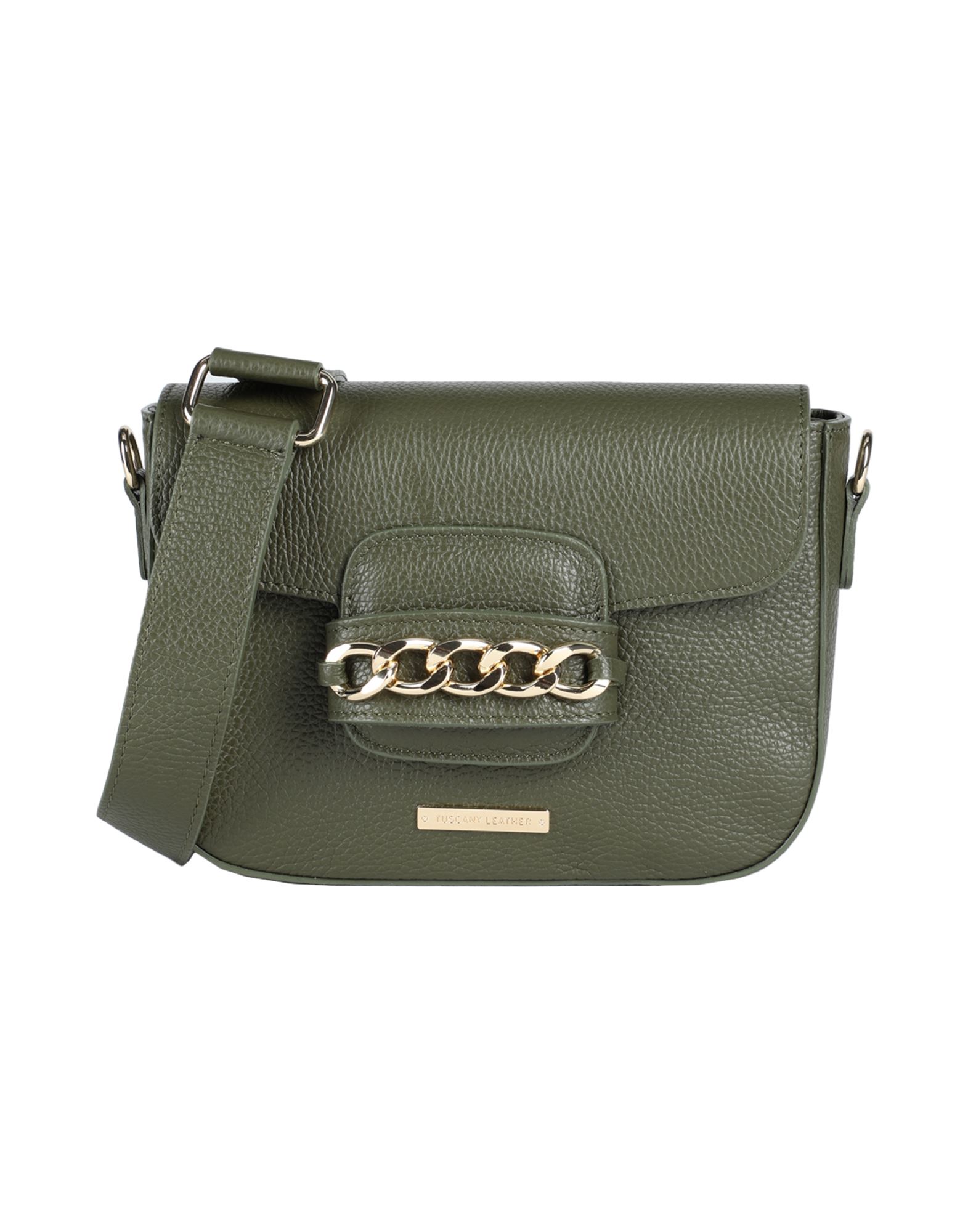 Tuscany Leather Handbags In Military Green