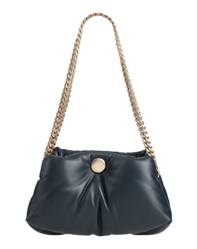 Proenza Schouler Woman Shoulder Bag Midnight Blue Size - Leather In Blue