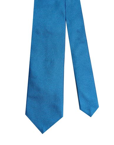 Man Ties & bow ties Sky blue Size - Mulberry silk