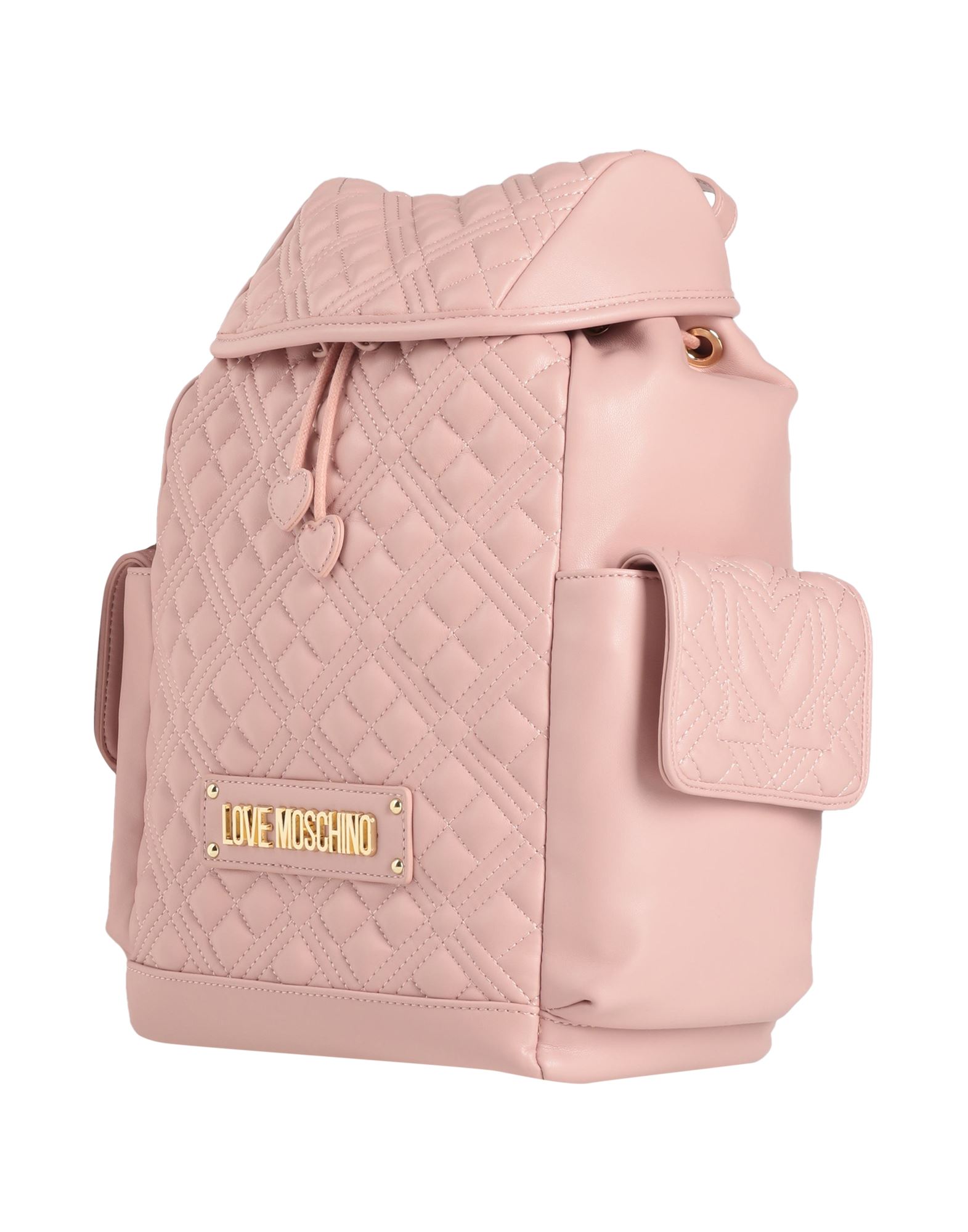 Shop Love Moschino Backpacks In Blush