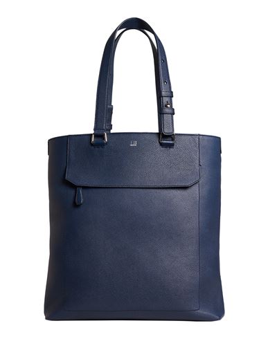 Man Shoulder bag Midnight blue Size - Soft Leather