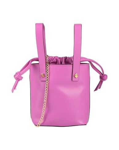 Visone Woman Handbag Mauve Size - Soft Leather In Purple
